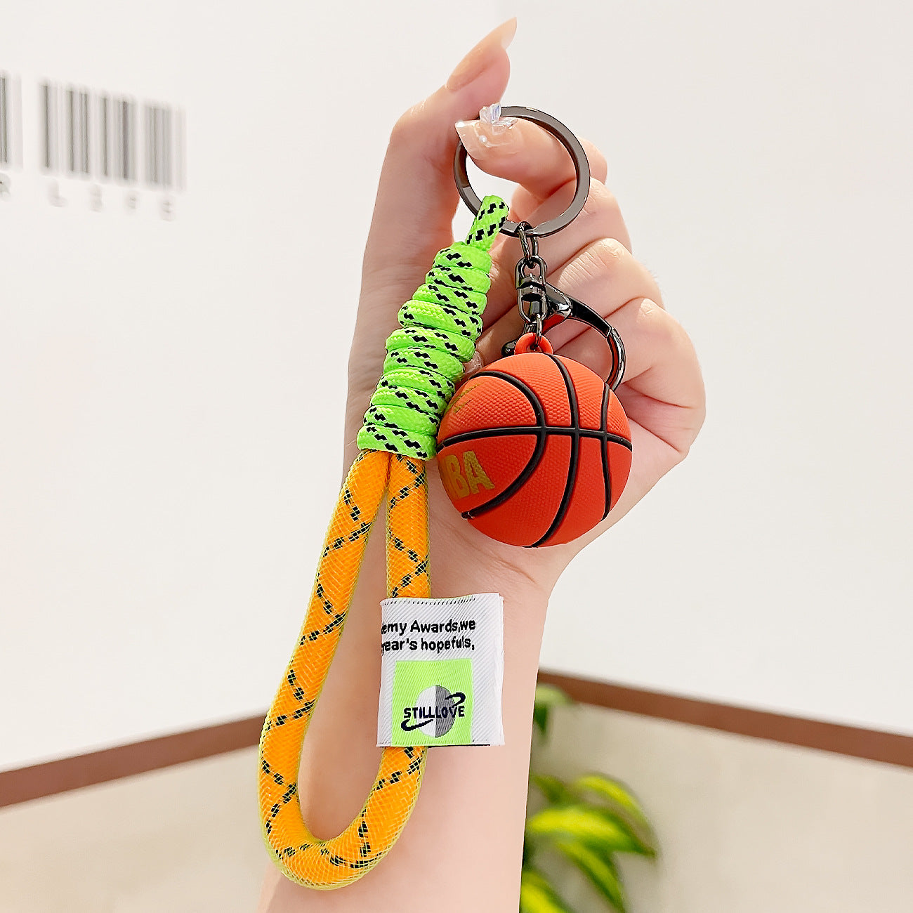 Wholesale Creative Basketball Sports Pendant Cartoon PVC Keychains